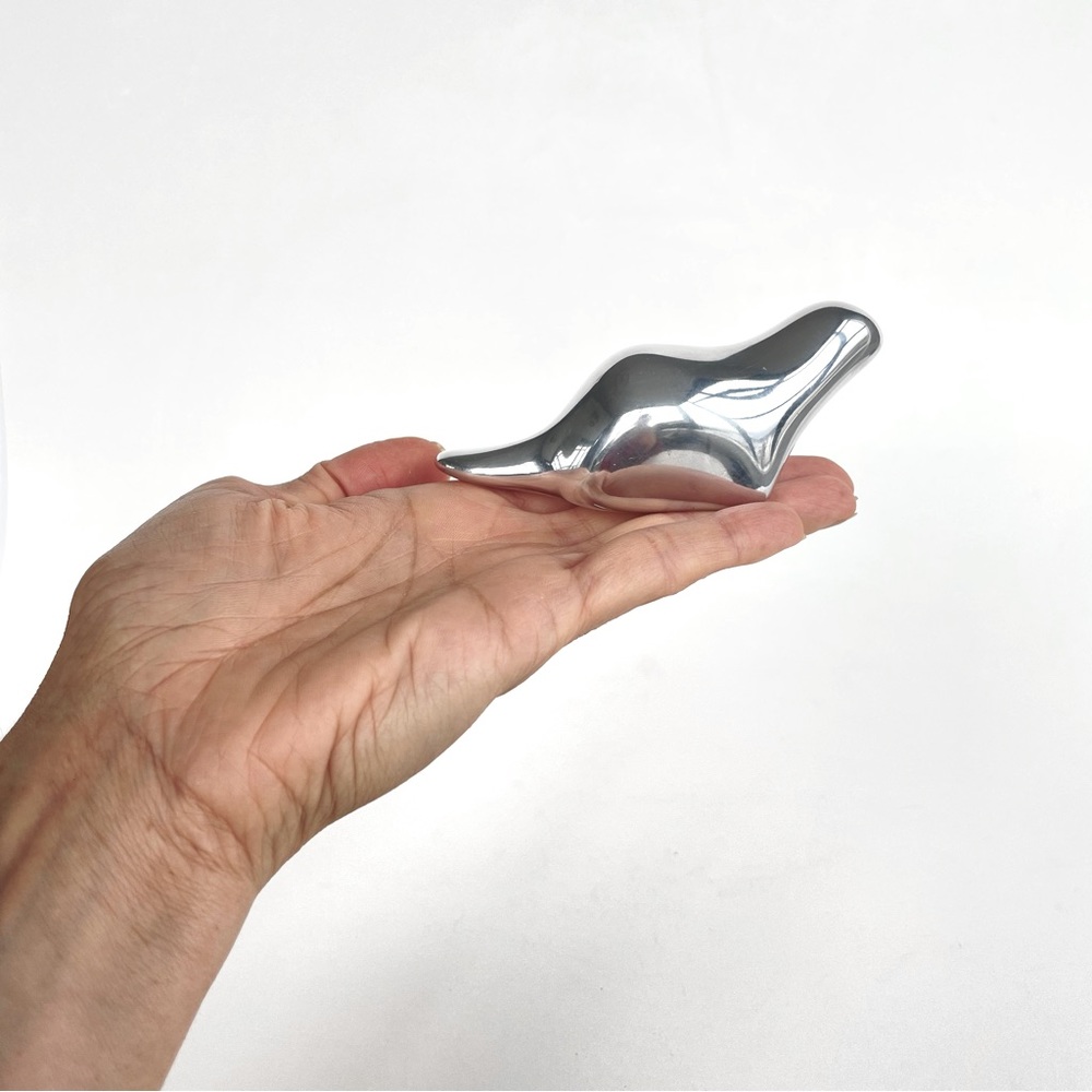Silver Metal Animal Figurine